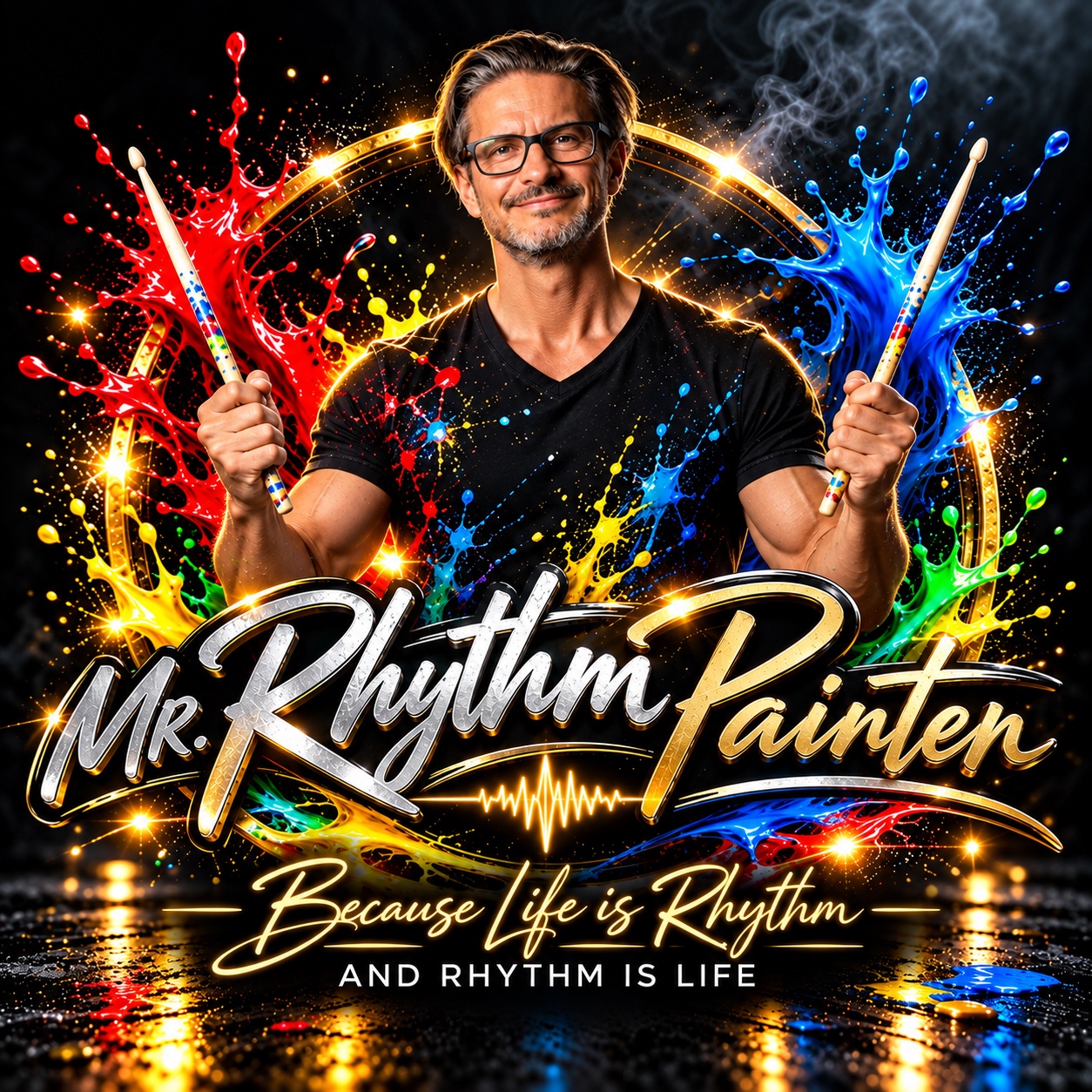 Mr RhythmPainter logo